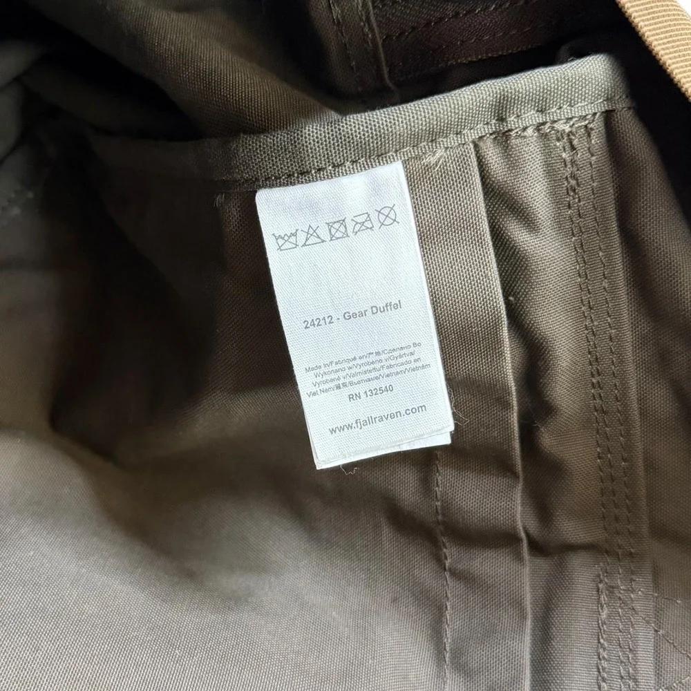 Fjallraven 1000 gear